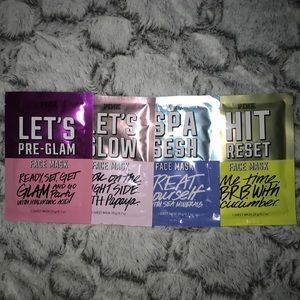 4 PINK facemasks